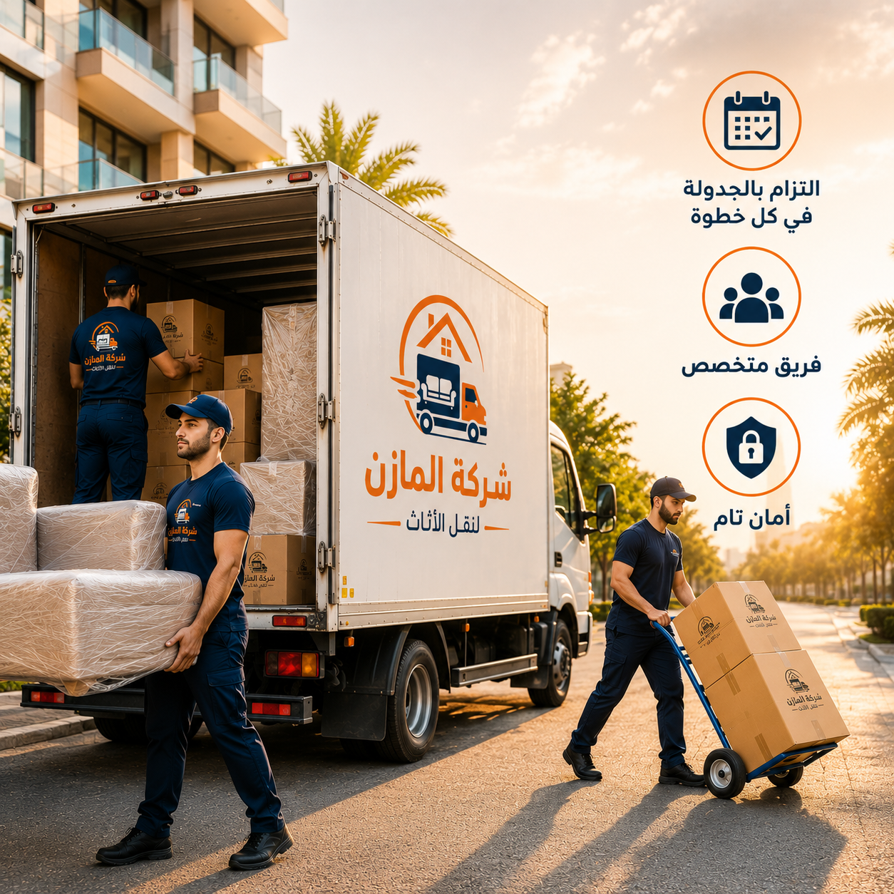 شركة المازن لنقل العفش بالقاهرة